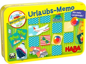 Haba Travel Game Holiday Memo Junior Metal