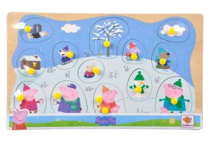 Simba/Eichhorn, 109265710, Peppa Pig Pin Puzzle
