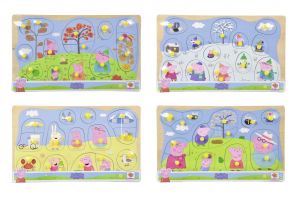 Simba/Eichhorn, 109265710, Peppa Pig Pin Puzzle